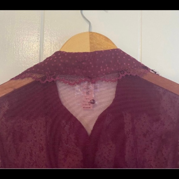 NWT Victoria's Secret Burgundy Teddy - Picture 6 of 14